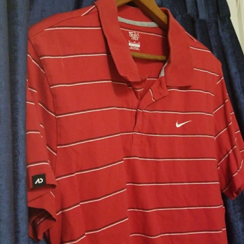 Nike the athletic dept. polo, short sleeve